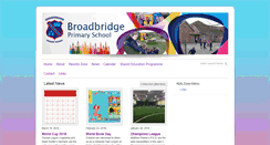 Desktop Screenshot of broadbridgeprimaryschool.com